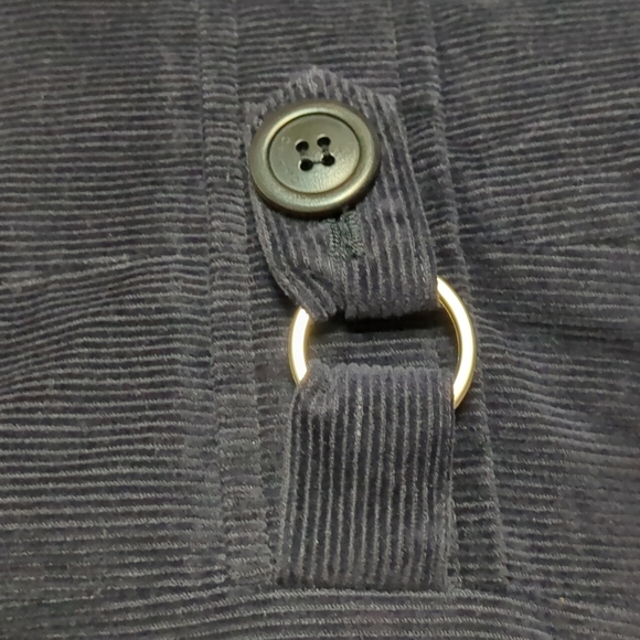 Navy corduroy blazer jacket - Picture 7 of 7